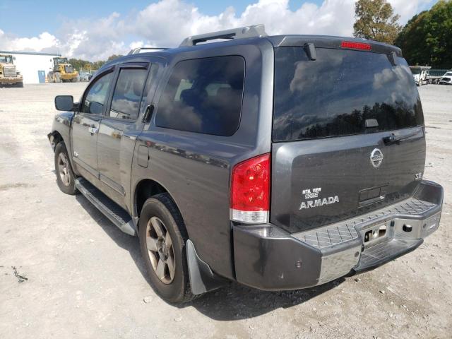 5N1BA08AX7N724578 - 2007 NISSAN ARMADA SE GRAY photo 3