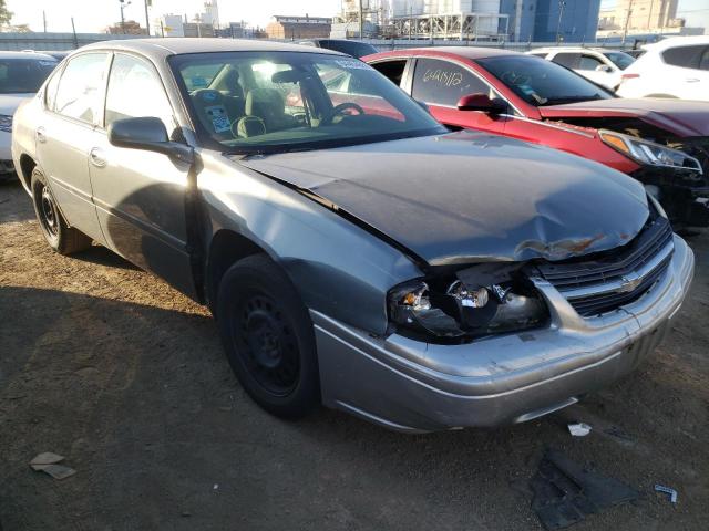 2G1WF52EX49464190 - 2004 CHEVROLET IMPALA GRAY photo 1