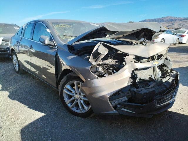 1G1ZJ5SUXHF188660 - 2017 CHEVROLET MALIBU HYB GRAY photo 1