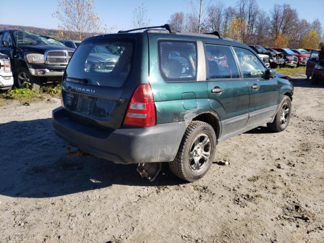 JF1SG63645H731438 - 2005 SUBARU FORESTER 2.5X  photo 4