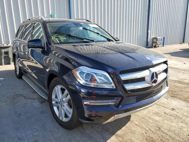 4JGDF2EE0FA525221 - 2015 MERCEDES-BENZ GL 350 BLU BLUE photo 1