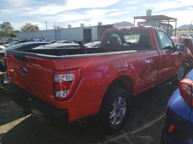 1FTNF1C53NKD23410 - 2022 FORD F150 RED photo 4