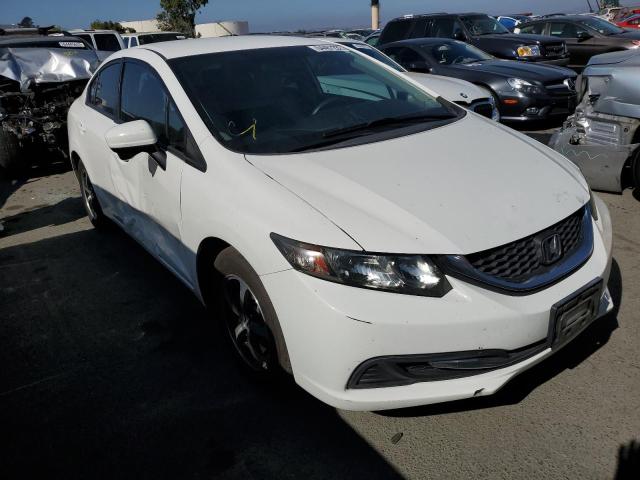 2HGFB2F77FH526488 - 2015 HONDA CIVIC SE WHITE photo 1