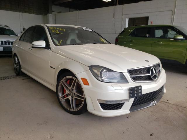 WDDGF7HB3CA678905 - 2012 MERCEDES-BENZ C 63 AMG WHITE photo 1