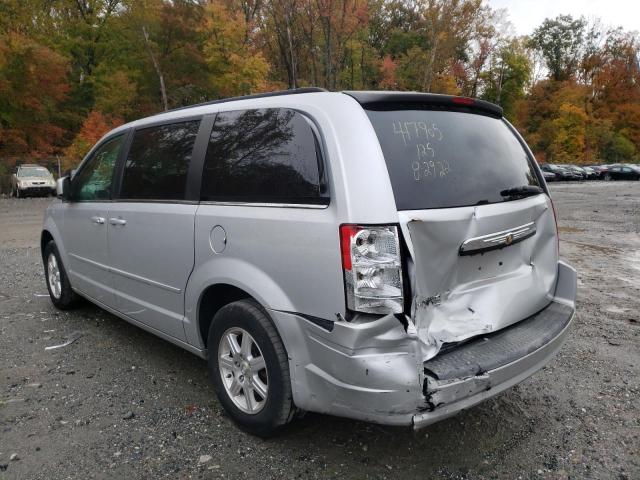 2A8HR54P18R666663 - 2008 CHRYSLER TOWN & COU BLUE photo 3