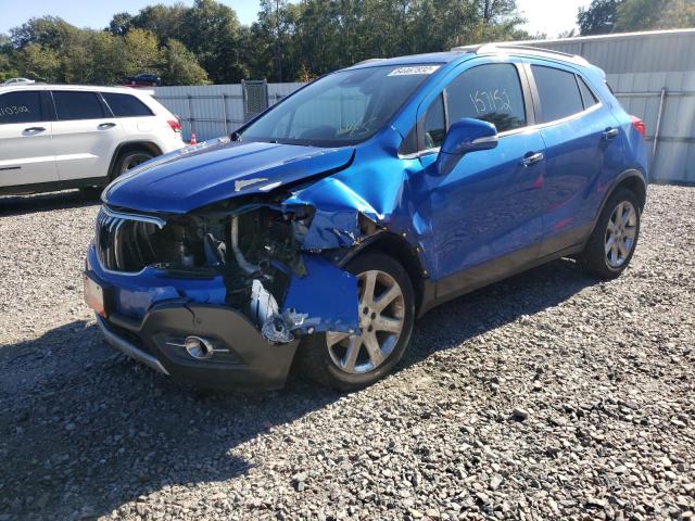 KL4CJDSB3GB662714 - 2016 BUICK ENCORE PRE BLUE photo 2