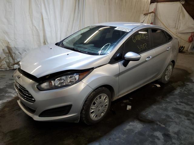 3FADP4AJ6KM129345 - 2019 FORD FIESTA S SILVER photo 2