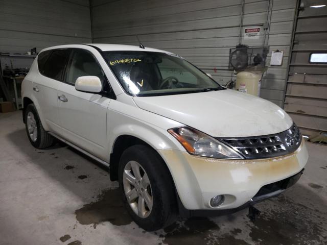 JN8AZ08T26W408843 - 2006 NISSAN MURANO WHITE photo 1