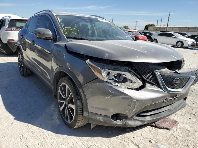 JN1BJ1CPXJW100788 - 2018 NISSAN ROGUE SPOR GRAY photo 1