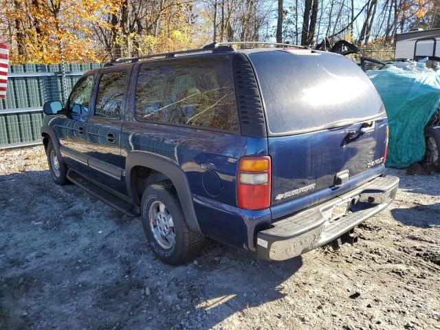 1GNFK16Z12J302403 - 2002 CHEVROLET SUBURBAN K BLUE photo 3