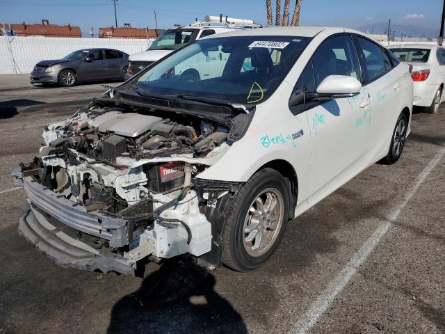 JTDKARFP4J3099520 - 2018 TOYOTA PRIUS PRIM 白色 照片 2