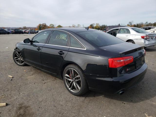 WAUBGAFC0CN005330 - 2012 AUDI A6 BLACK photo 3