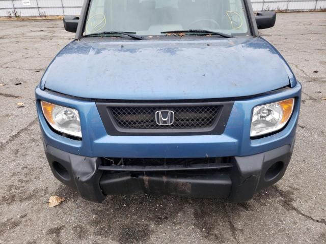 5J6YH28716L014600 - 2006 HONDA ELEMENT EX BLUE photo 9