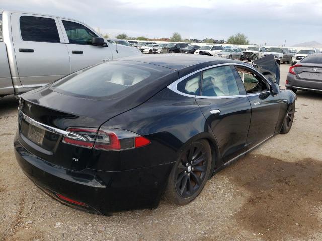 5YJSA1E15HF218767 - 2017 TESLA MODEL S Սև լուսանկար 4
