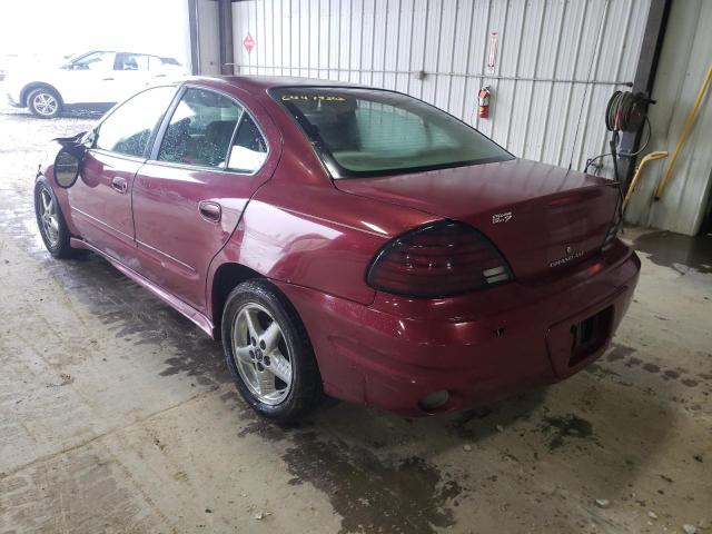 1G2NF52E94M586842 - 2004 PONTIAC GRAND AM S MAROON photo 3