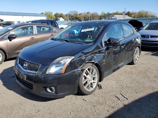 3N1BB61E08L741234 - 2008 NISSAN SENTRA SE- BLACK photo 2