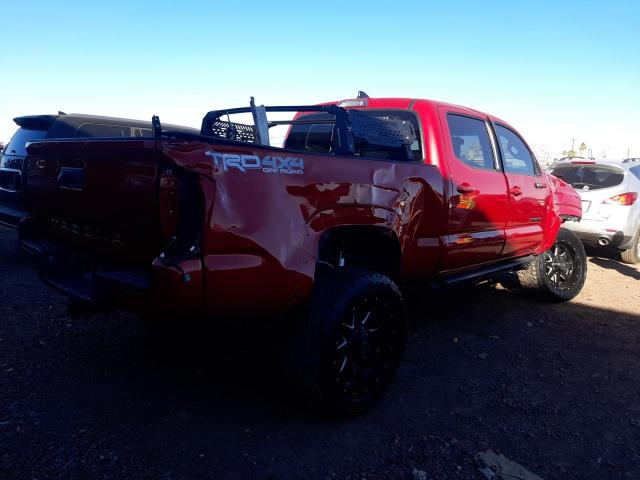 3TMDZ5BN6KM060667 - 2019 TOYOTA TACOMA DOU 红色 照片 4