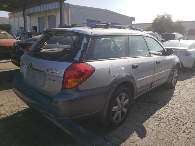 4S4BP61C477317650 - 2007 SUBARU LEGACY OUT SILVER photo 4