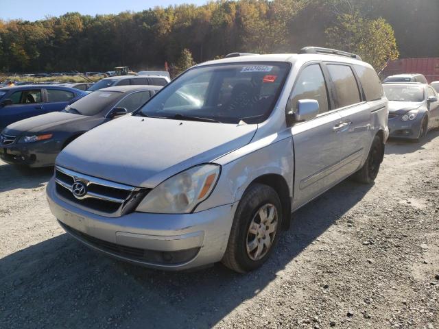 KNDMC233486049673 - 2008 HYUNDAI ENTOURAGE SILVER photo 2