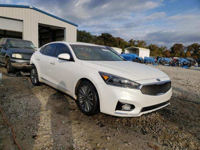 KNALC4J1XH5080471 - 2017 KIA CADENZA PR WHITE photo 1