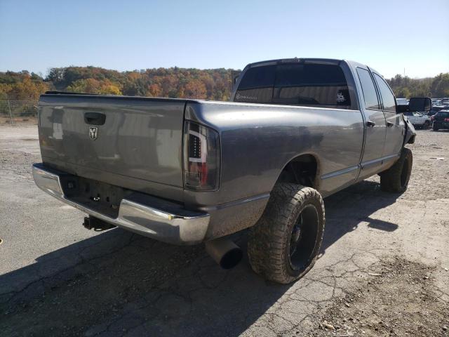3D7KS28C77G752335 - 2007 DODGE RAM 2500 S GRAY photo 4