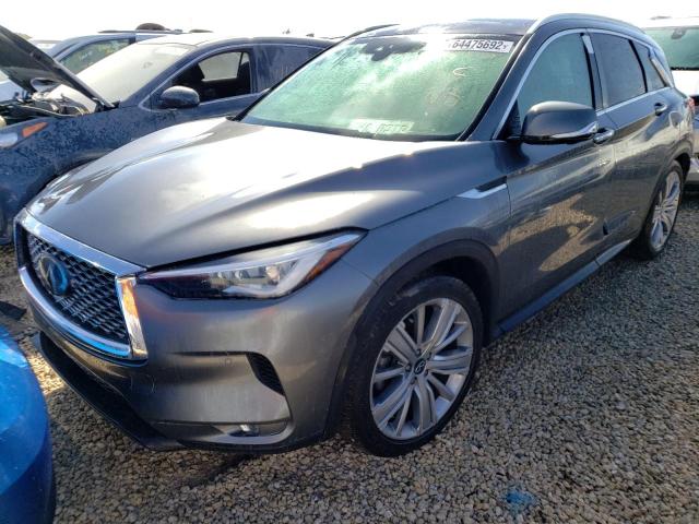 3PCAJ5M12LF111639 - 2020 INFINITI QX50 PURE GRAY photo 2