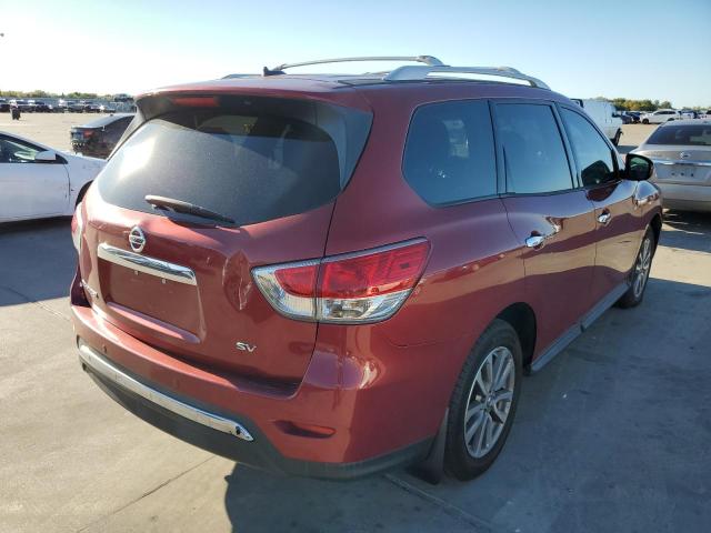 5N1AR2MN1EC668774 - 2014 NISSAN PATHFINDER BURGUNDY photo 4