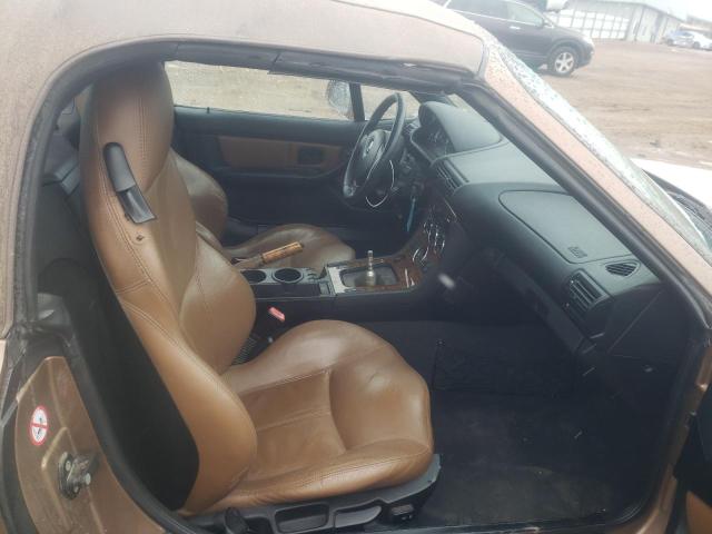 4USCN33482LK51004 - 2002 BMW Z3 2.5 GOLD photo 5