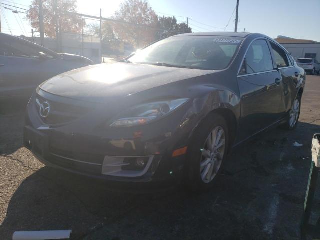 1YVHZ8EH1C5M35083 - 2012 MAZDA 6 I GRAY photo 2