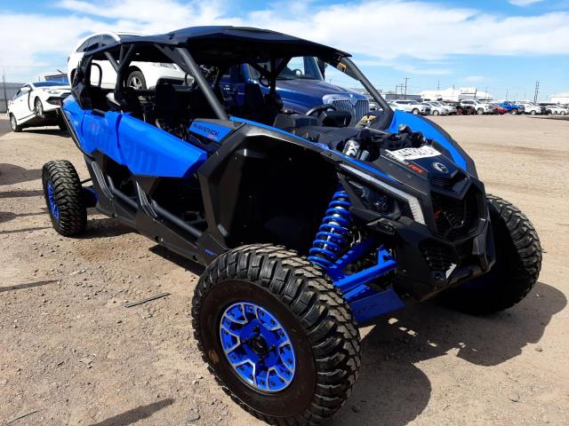 3JBVNAV21MK001571 - 2021 CAN-AM MAVERICK X BLUE photo 1