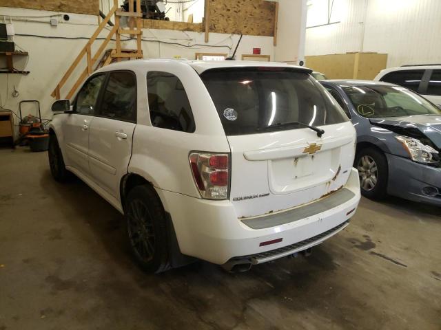 2CNDL037296212982 - 2009 CHEVROLET EQUINOX WHITE photo 3