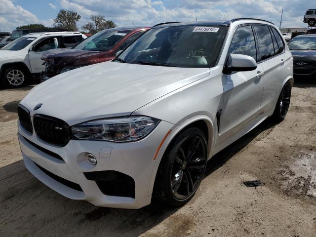 5YMKT6C53J0X21321 - 2018 BMW X5 M WHITE photo 2