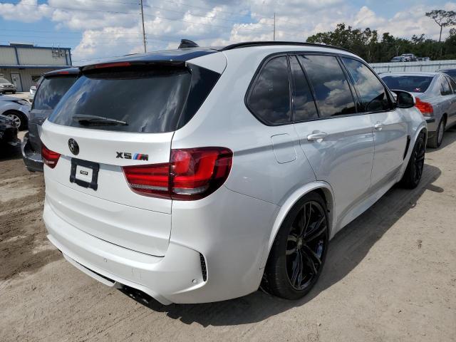 5YMKT6C53J0X21321 - 2018 BMW X5 M WHITE photo 4