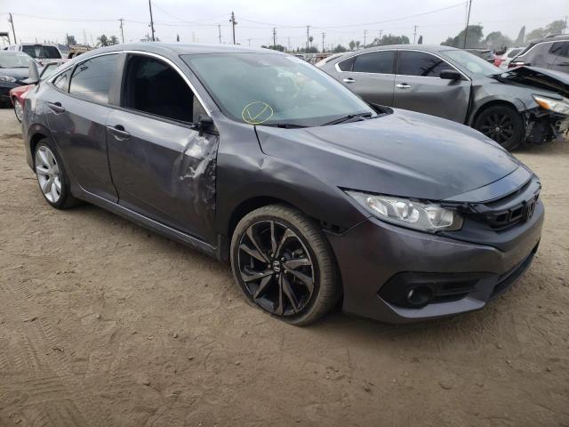 2HGFC2F85KH500844 - 2019 HONDA CIVIC SPOR GRAY photo 1