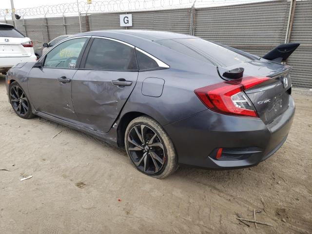 2HGFC2F85KH500844 - 2019 HONDA CIVIC SPOR 灰色 照片 3