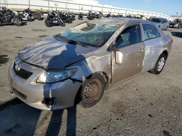 1NXBU4EEXAZ265720 - 2010 TOYOTA COROLLA ba BEIGE photo 2