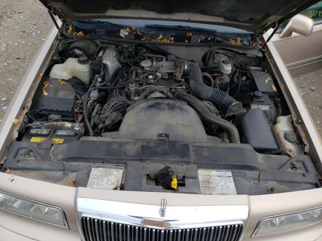 1LNLM82W1VY640983 - 1997 LINCOLN TOWN CAR S TAN photo 7