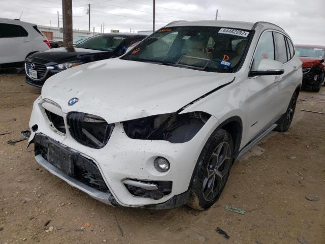 WBXHT3C36J5K26066 - 2018 BMW X1 XDRIVE2 WHITE photo 2