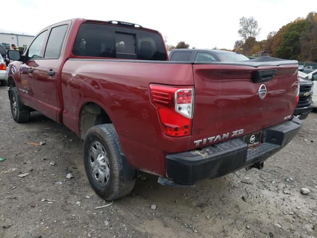 1N6AA1F38KN533371 - 2019 NISSAN TITAN XD S BURGUNDY photo 3