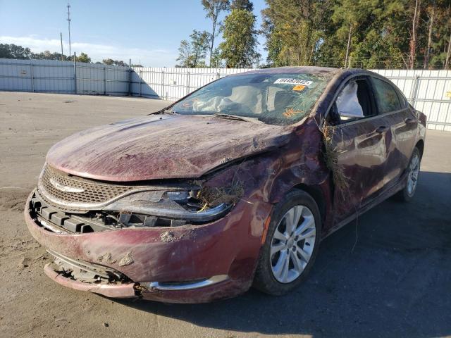 1C3CCCAB6HN507994 - 2017 CHRYSLER 200 LIMITE BURGUNDY photo 2