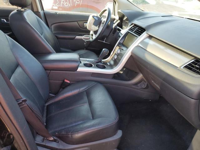 2FMDK3JC7DBC95555 - 2013 FORD EDGE SEL BLACK photo 5