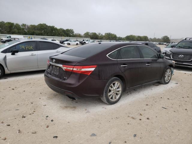 4T1BK1EB0FU174621 - 2015 TOYOTA AVALON XLE BURGUNDY photo 4