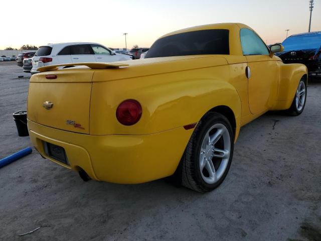 1GCES14P04B111980 - 2004 CHEVROLET SSR 黄色 照片 4