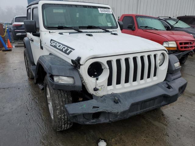 1C4GJXAN0LW303828 - 2020 JEEP WRANGLER S WHITE photo 9