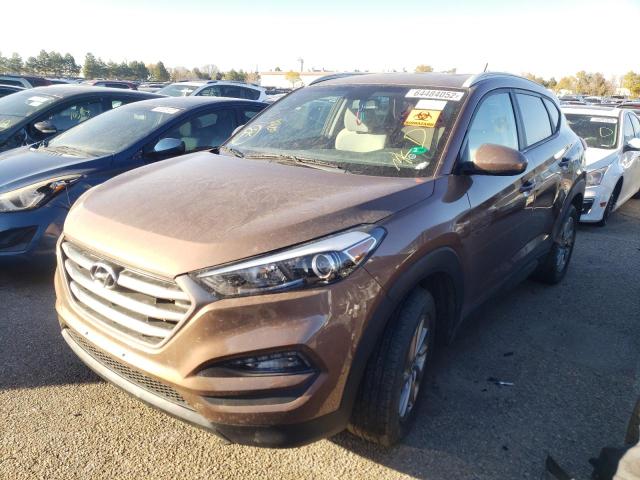 KM8J33A41GU181283 - 2016 HYUNDAI TUCSON LIM BROWN photo 2