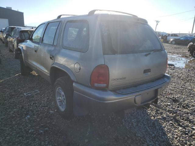 1B4HS28N3YF183585 - 2000 DODGE DURANGO SILVER photo 3