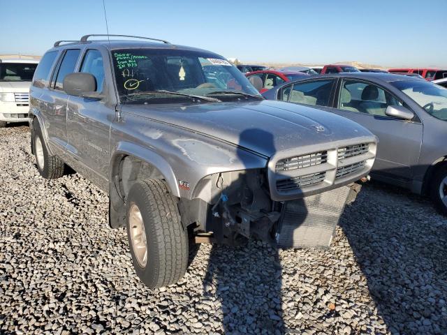 1B4HS28N3YF183585 - 2000 DODGE DURANGO SILVER photo 9