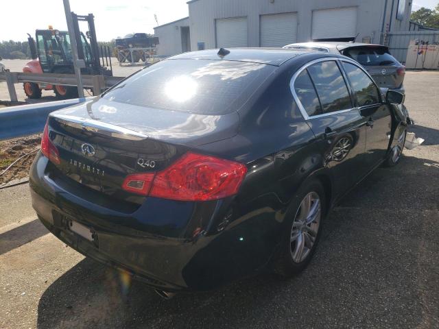 JN1CV6AP5FM501547 - 2015 INFINITI Q40 BLACK photo 4