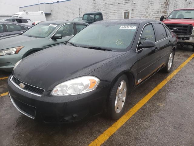 2G1WD58C369255498 - 2006 CHEVROLET IMPALA SUP 黑色 照片 2