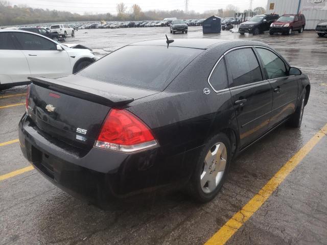 2G1WD58C369255498 - 2006 CHEVROLET IMPALA SUP 黑色 照片 4